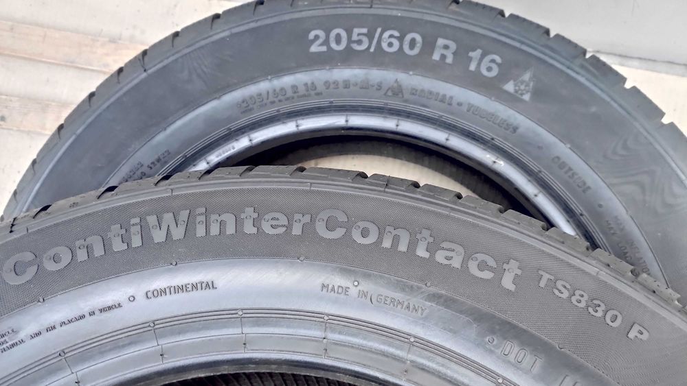 Шини 205/60R16. Continental 8,3мм. Німеччина!