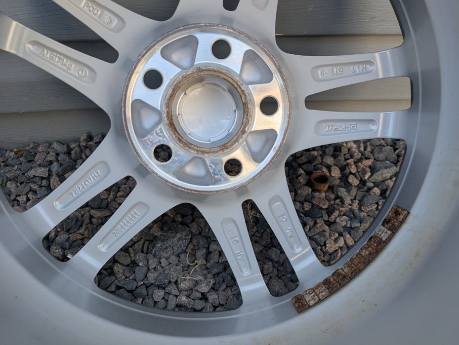 Комплект титанових дисків Dezent Volvo Ford 5/108 R17 5*108 17 ET 52.5