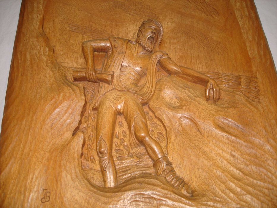 escultura salvamento dos Lusiadas