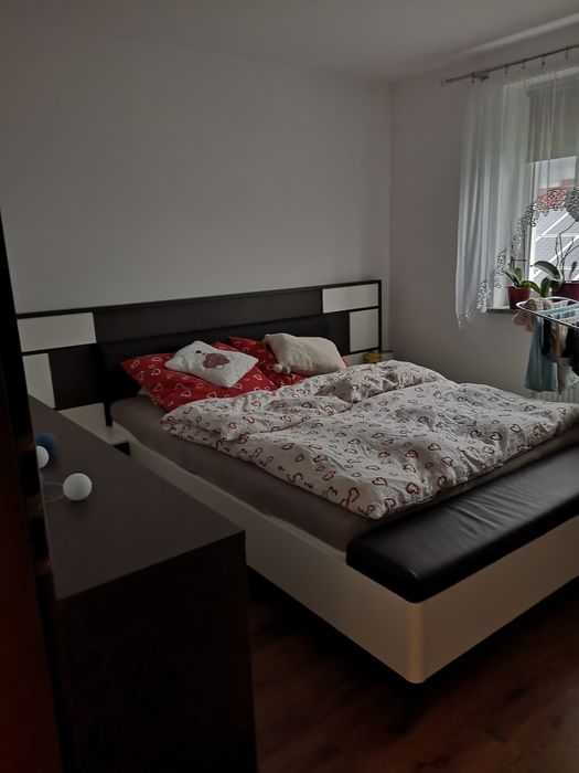 Łóżko dwuosobowe 160x200 + oparcie