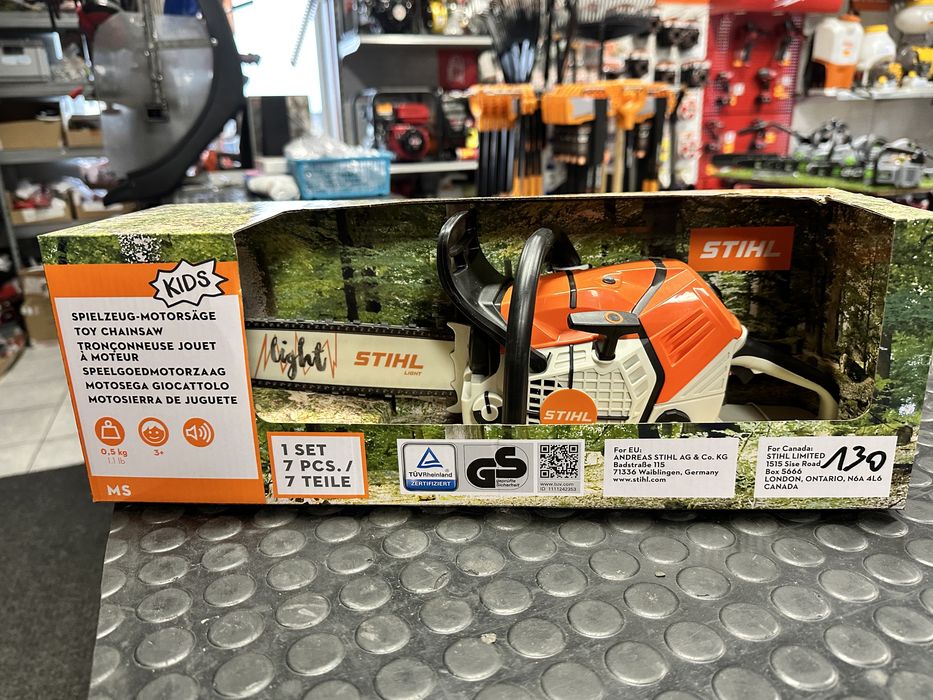 Pilarka STIHL Zabawkowa na baterie / ROLGIT !