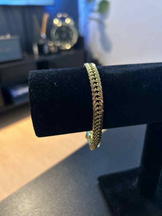 Bransoletka bransoleta mesa zlota pozlacana 20cm