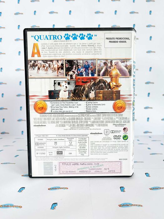 DVD Hotel Para Cães