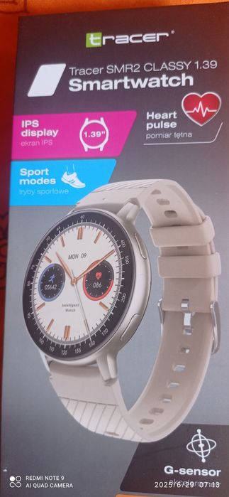 Smartwatch Tracker SMR2 Classy1.39