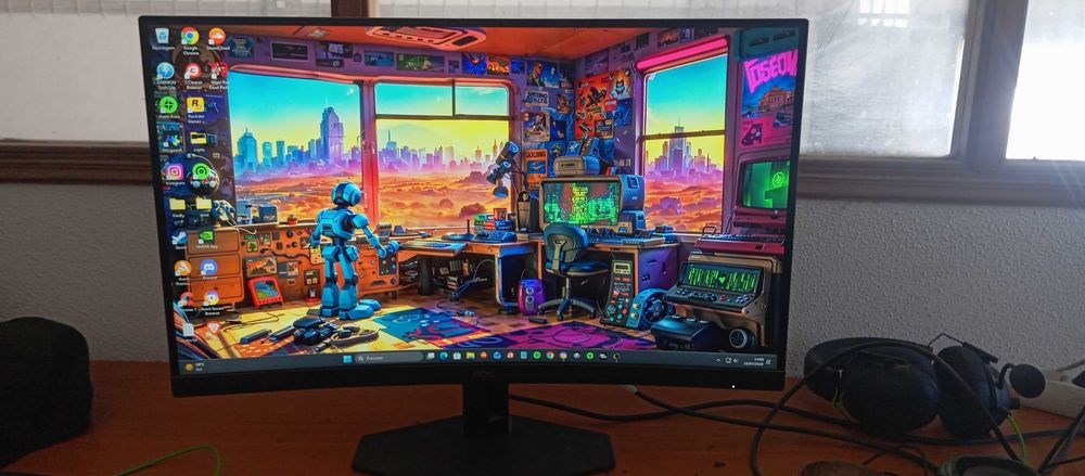 Monitor Gaming Curvo AOC G4 C27G4ZXE (27'' - FullHD - 0,3 ms - 280 Hz)