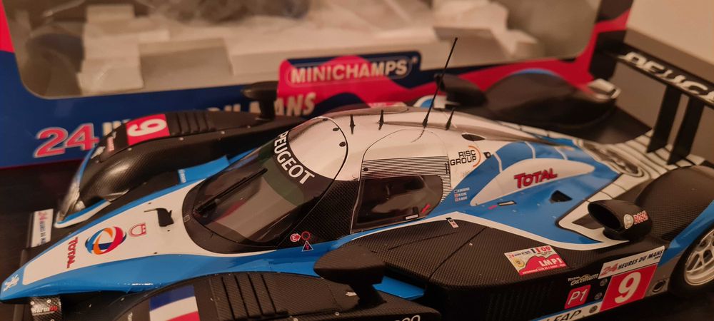 Peugeot 908 HDi FAP #9 - Vencedor Le Mans 2009 - 1:18 Minichamps