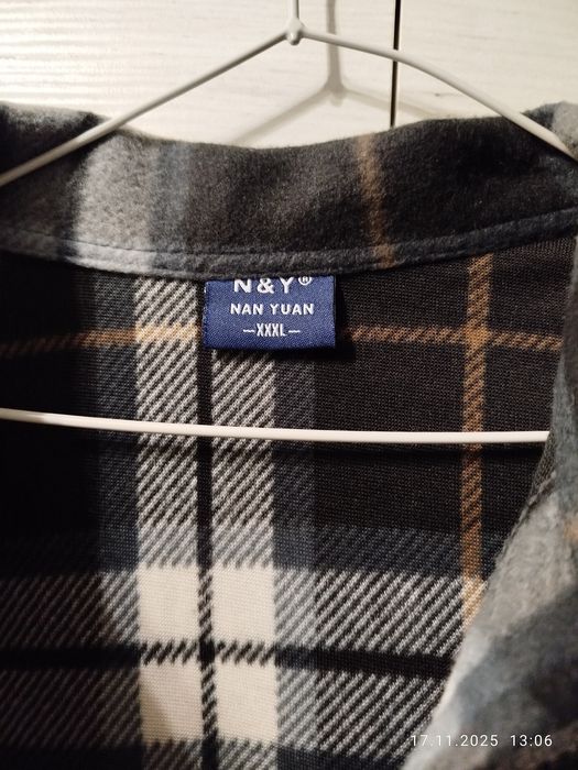 Koszula męska ciepła