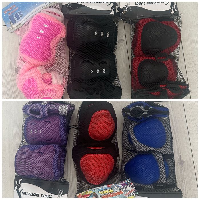 Дитячий захист набори захисту для катання на роликах скейтах