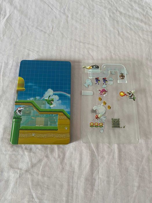 Steelbook Super Mario Maker 2 Nintendo Switch, só a caixa, com mossa