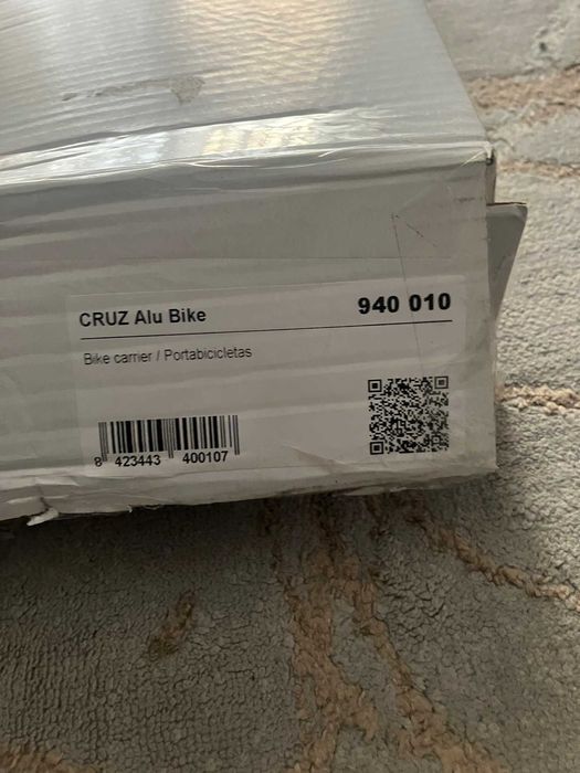 Cruz alu-bike suporte de tejadilho para bicicletas 1 bicicleta
