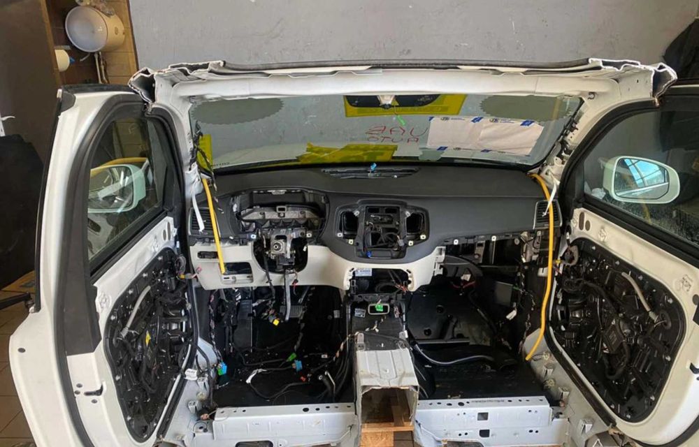 Volvo XC90 бампер передний бу разборка