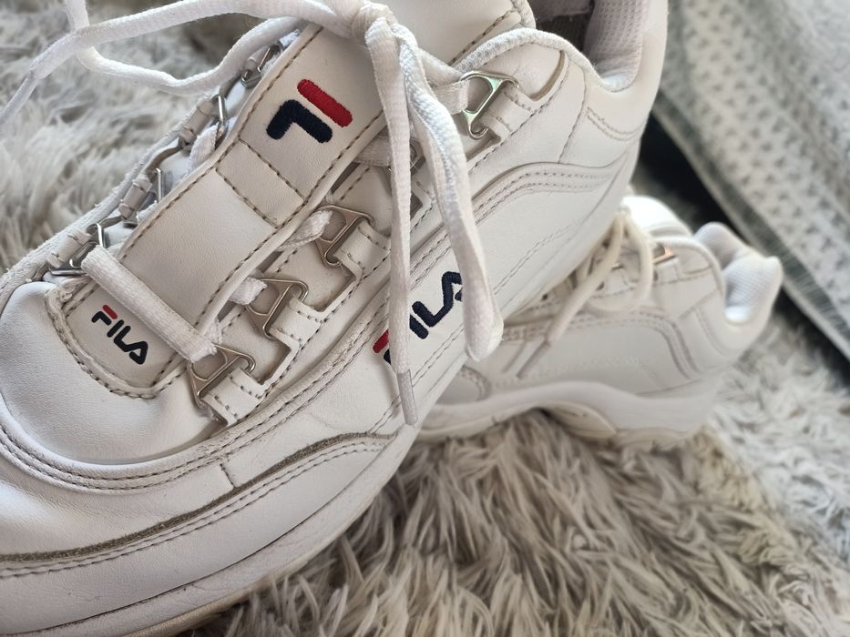 Buty Fila strada low wmn białe 38