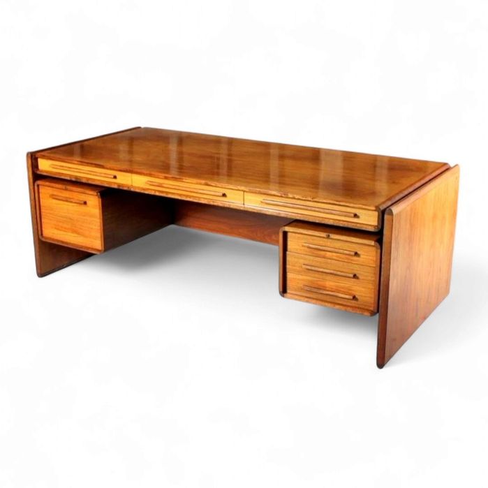 Rarytas! Skandynawski design. Biurko Dyrlung 1960 rok. Palisander.