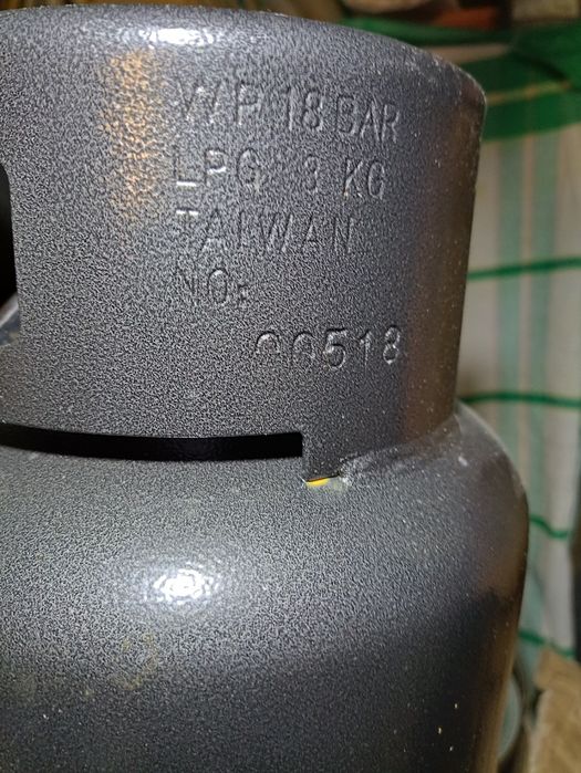 Газовий балон 8л Тайвань, пальник, конфорка, кран, редуктор.