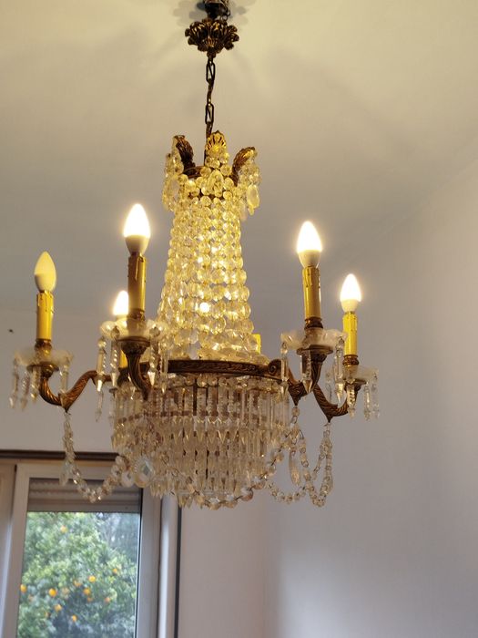 Candeeiros de Cristal (preço na descrição)