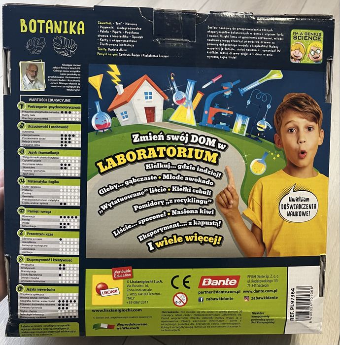 Lisciani Zestaw naukowy Iam a Genius-Botanika
