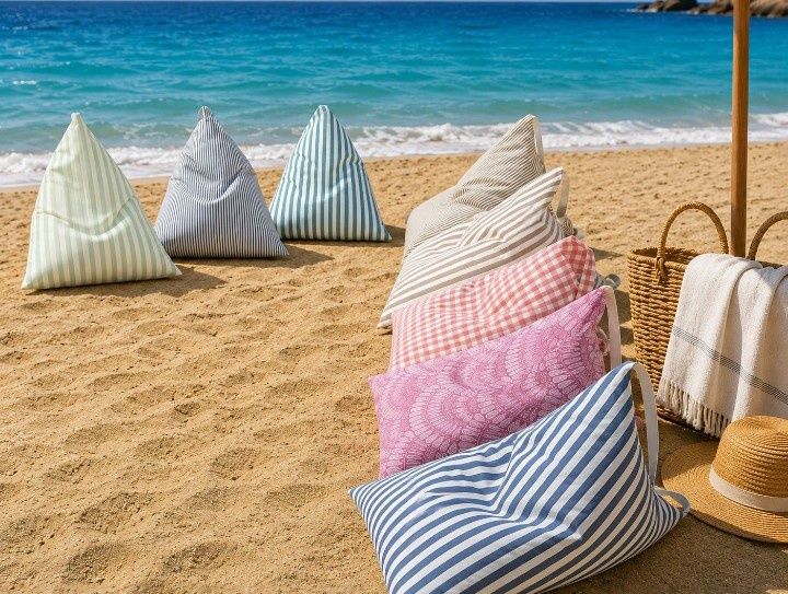 Puff/almofadas de praia