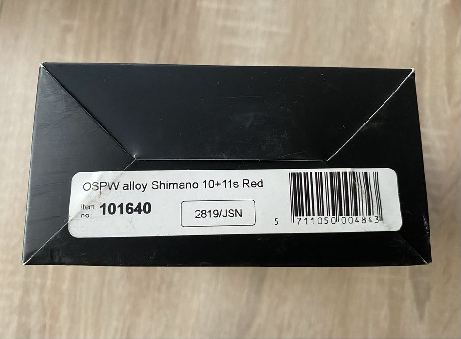 Nowy wózek Ceramicspeed OSPW alloy Shimano 10+11 Red