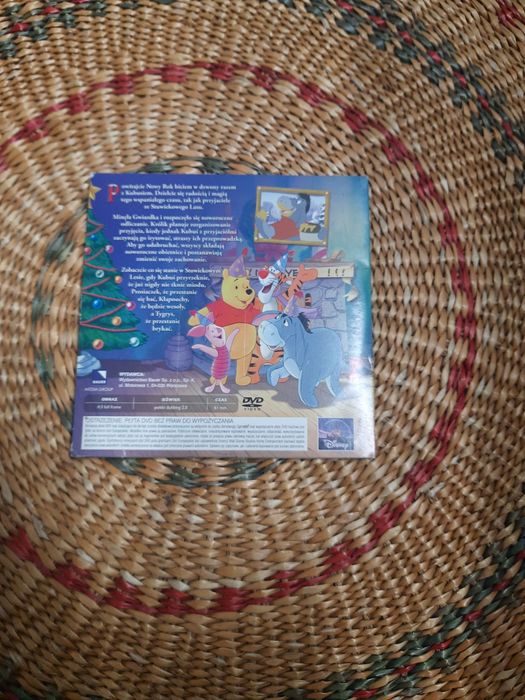 DVD z bajką Kubuś Puchatek- Puchatkowego Nowego Roku