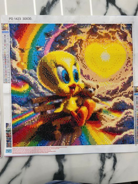 Quadro de diamantes, personalizados