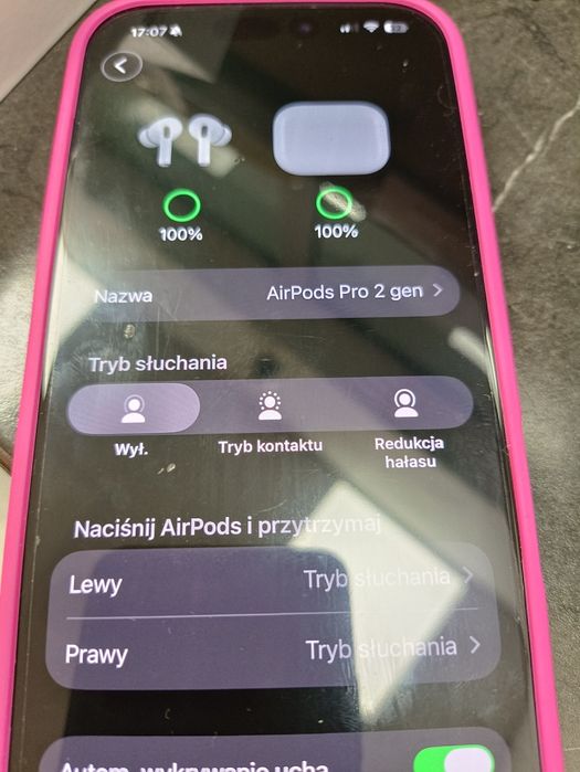Słuchawki airpods pro 2 gen jak nowe gwarancja