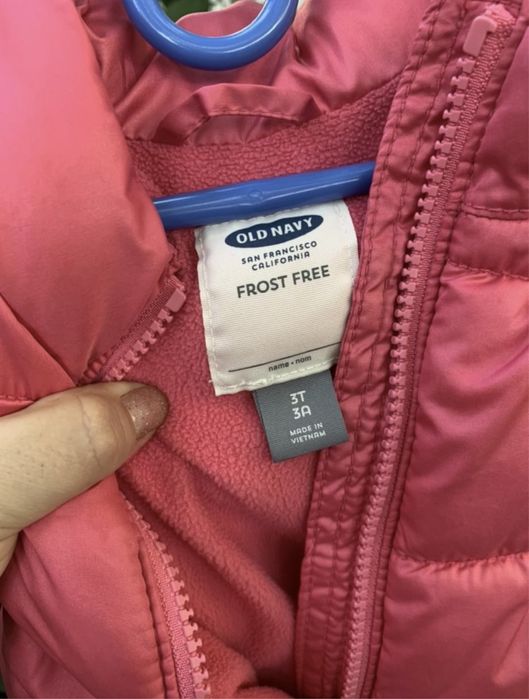 Теплая Жилетка old navy на девочку 2-3 лет
