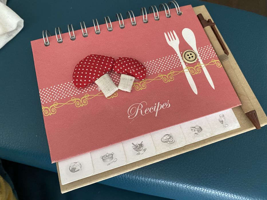 Caderno Receitas (oferta portes envio)