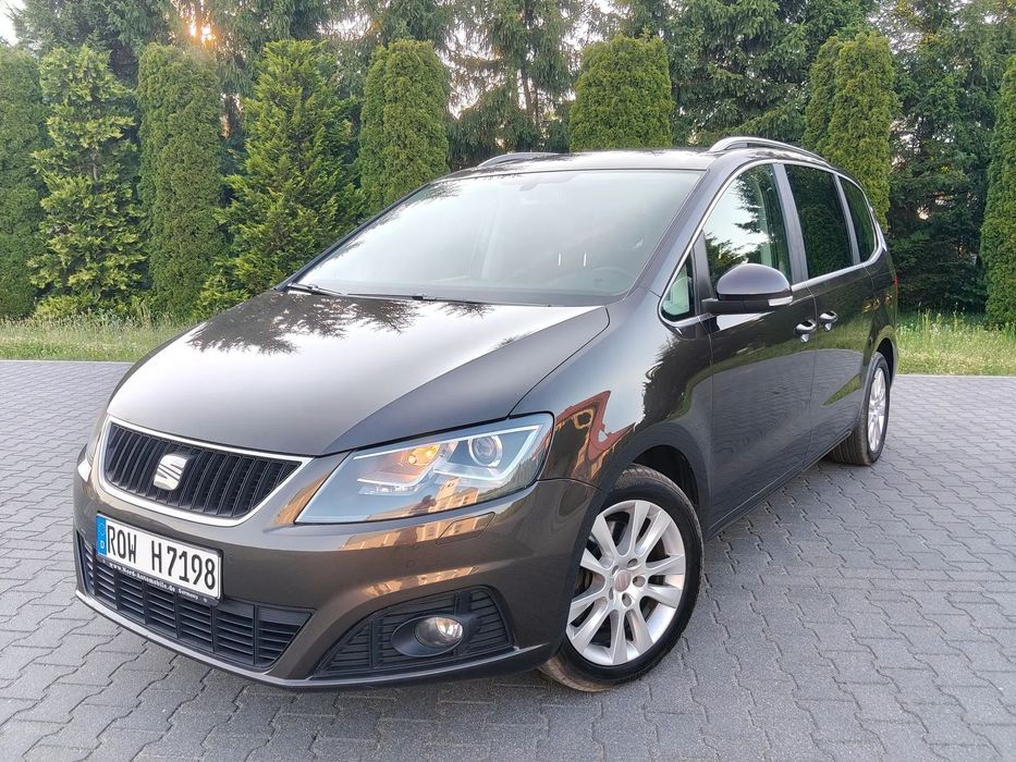 Seat Alhambra 2.0 TDI 177 km Xenon 7 foteli alu bezwypadkowy