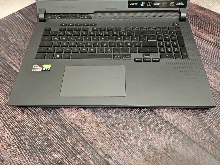 Ігровий ноутбук ASUS ROG Strix G17 G713RW (Ryzen 7 6800H/32Gb/RTX 3070 Ti/SSD 1Tb/IPS 2K 240Hz) з гарантією