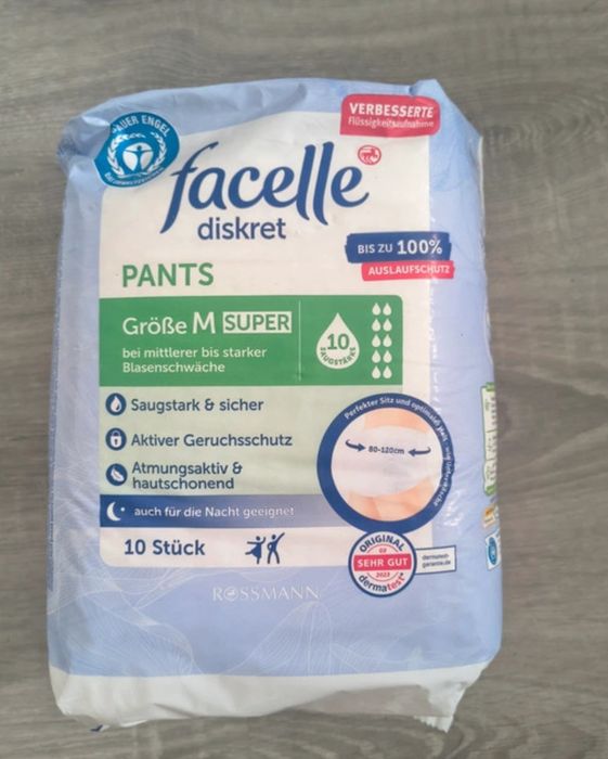 Pieluchomajtki dla dorosłych facelle diskret pants super