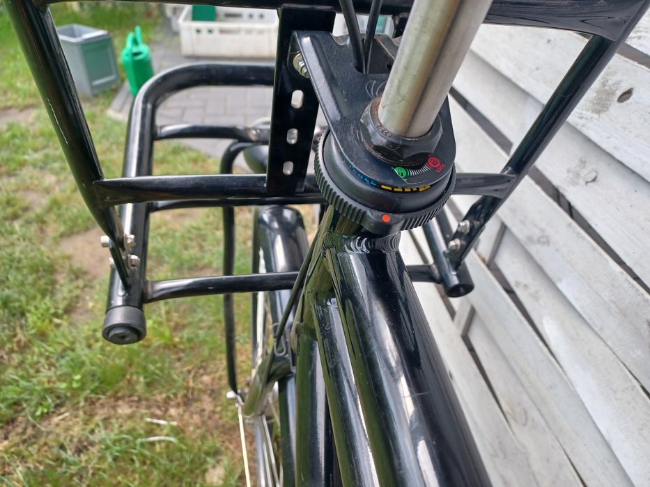 Rower Sparta bagażowy brooks duży 28 oldschool retro vintage shimano