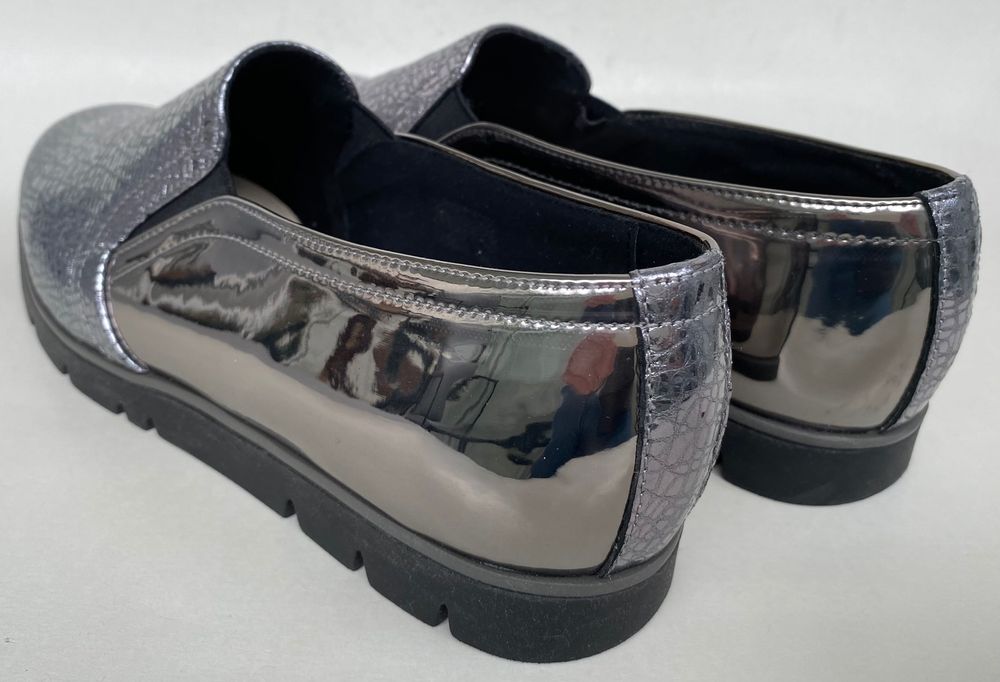 Pantofle skórzane Loafersy Carsona roz. 37