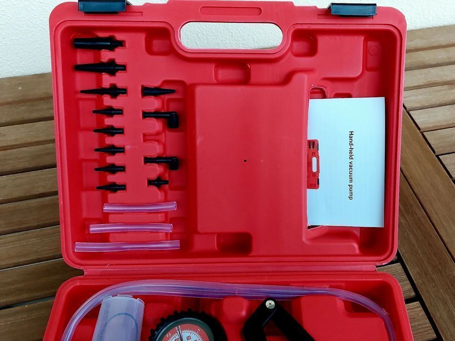 Bomba Pressão Sangrador Vácuo Manual Travões Hidráulicos - Universal