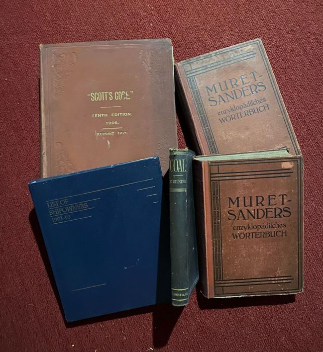 Lote de livros comércio internacional séc XIX e XX