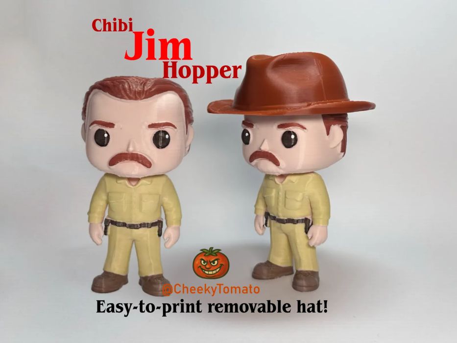 Chibi Jim Hopper – Figura Stranger Things