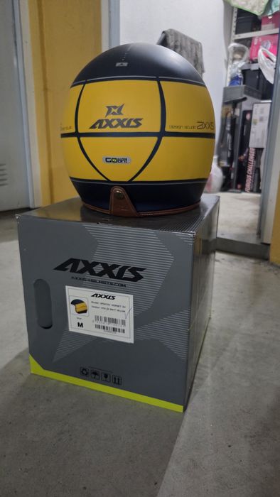 Capacete Axxis viseira uv integrada