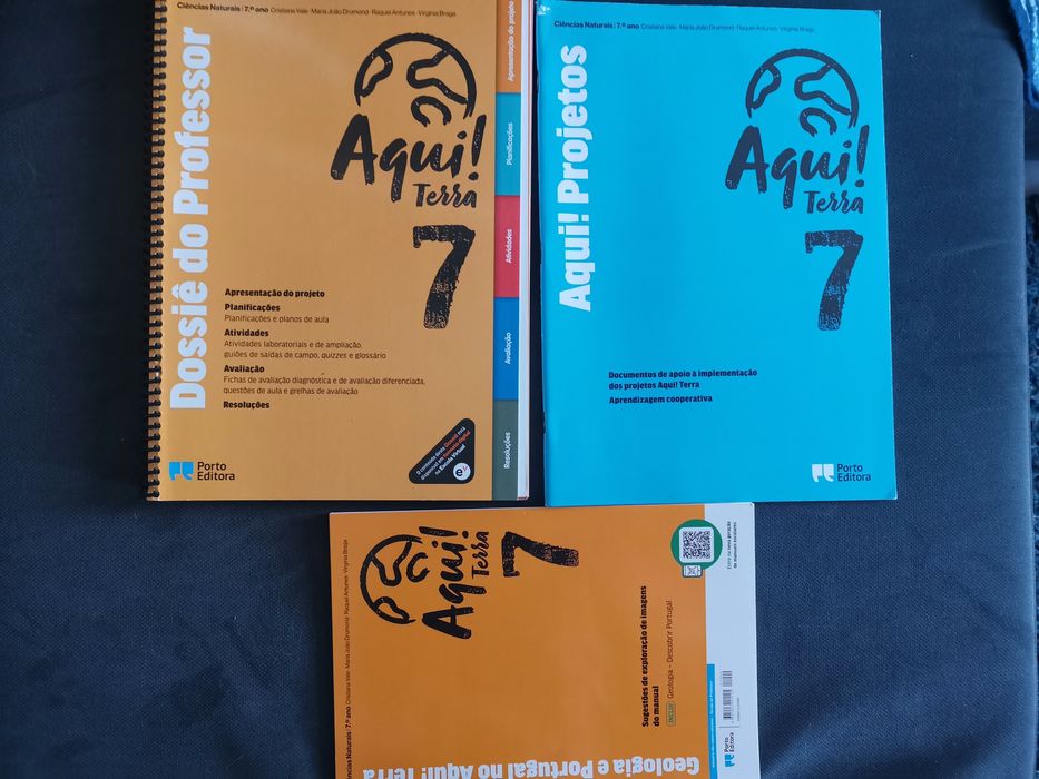 Manual novo Ciências Naturais 7°ano "Aqui Terra"