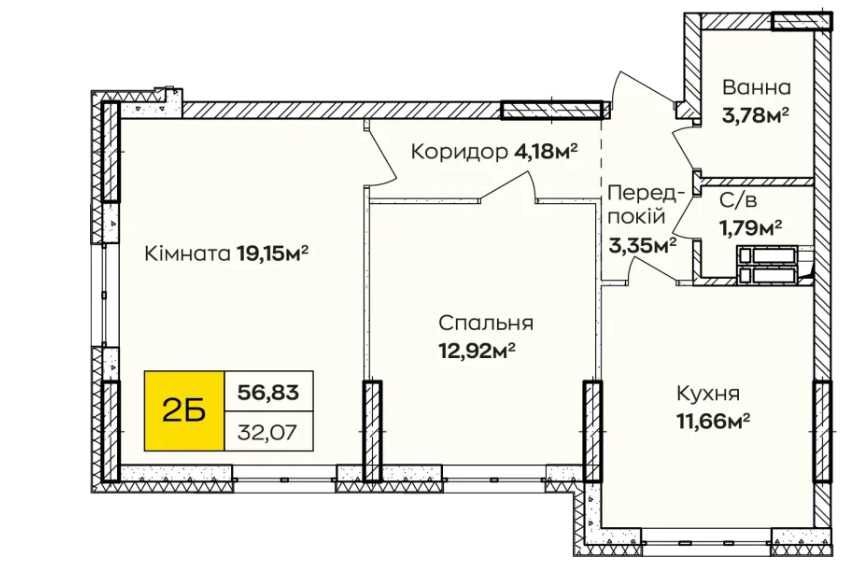 2к квартира під єОселя — Sky Bank, Глобус Банк, Київ