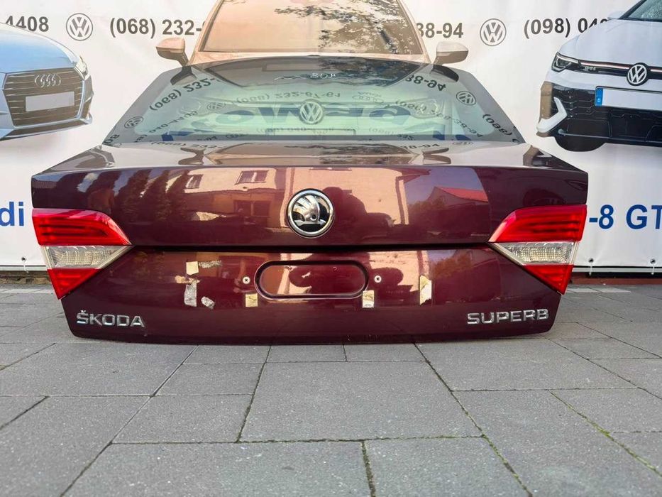 Крышка багажника Skoda Superb 2015 Друге покоління (B6, рестайлінг) оригінал ляда