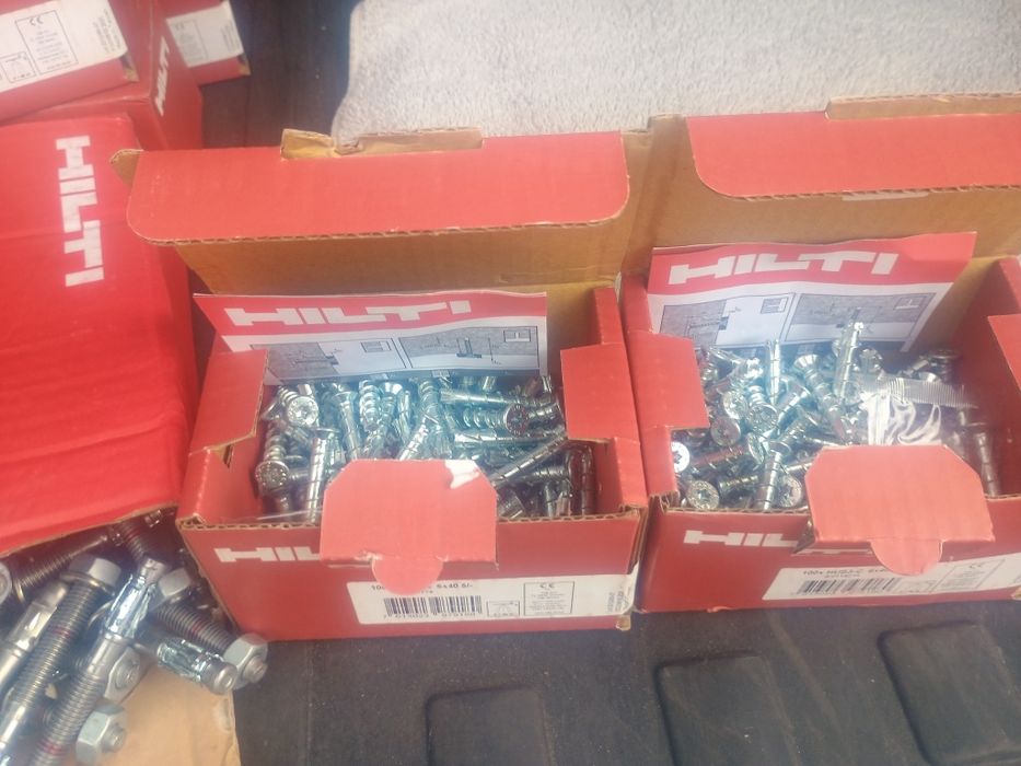 Hilti wkręty do betonu kotwa dybel