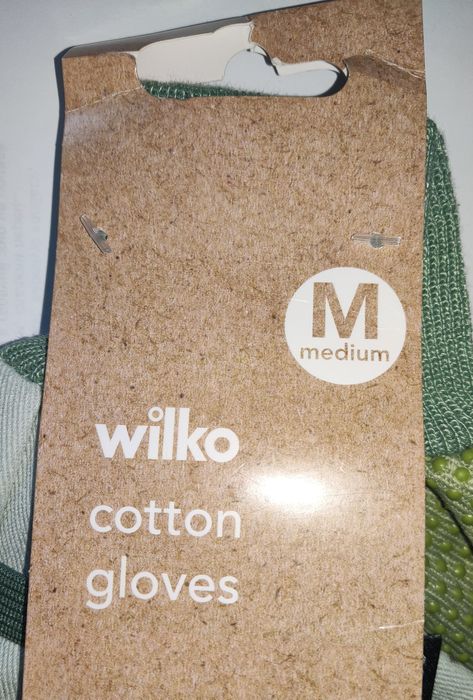Женские, садовые, хлопковые перчатки Wilko Garden