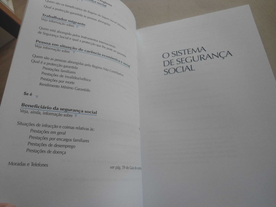Guia do Contribuinte da SS/Guia do Beneficiário da SS