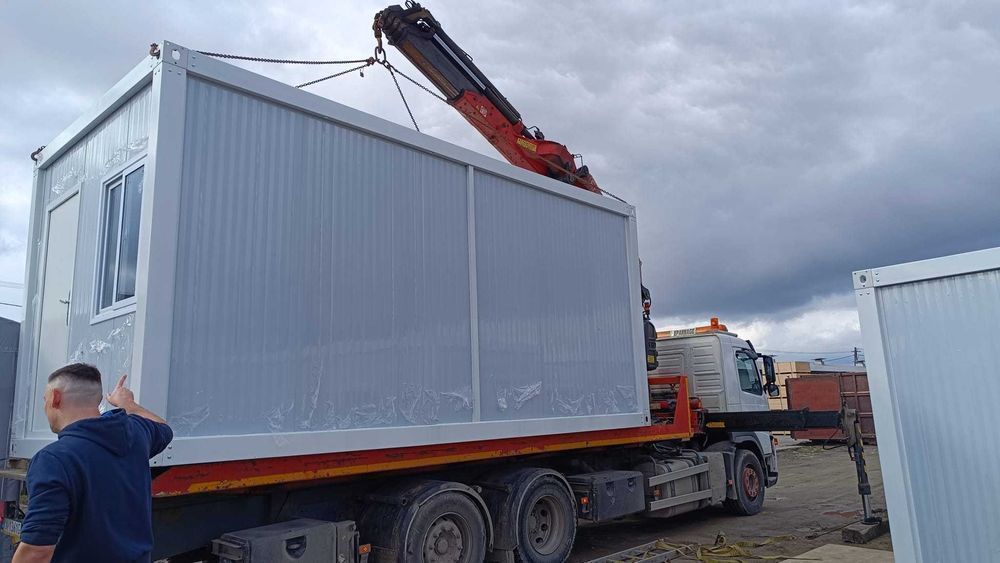 Kontener 6x3m Biurowy Socjalny Magazynowy Budowlany DO ZŁOŻENIA