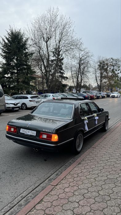 Rekinem do ślubu BMW 735i E23