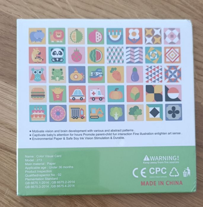 Cartões Educativos Montessori