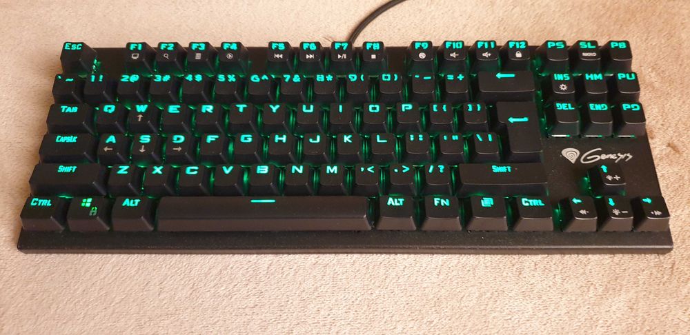 Genesis Thor 300 TLK, klawiatura mechaniczna, podswietlana