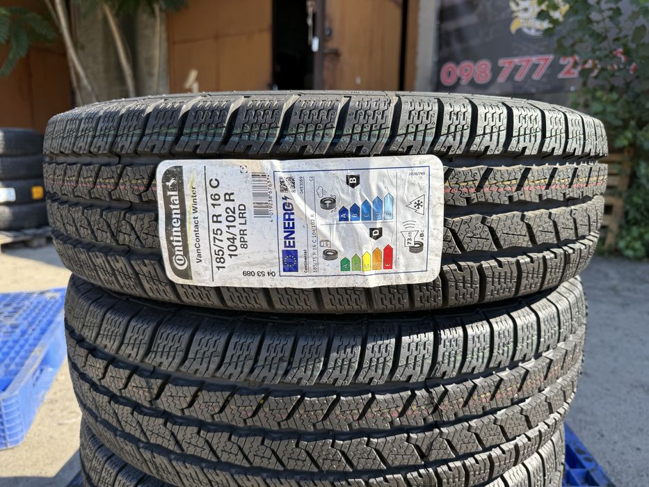 185/75 r16c Continental VanContact Winter НОВАЯ Резина зимняя