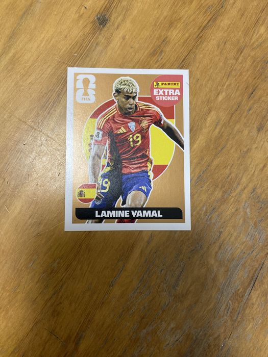 Extra sticker lamine yamal fwc 2026