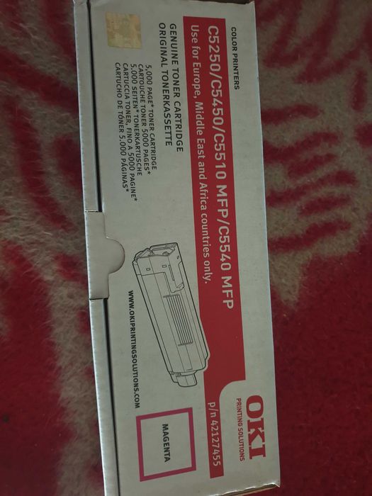 OKI Laser Toners New C5250, C5450, C5510, C554064298393239041123