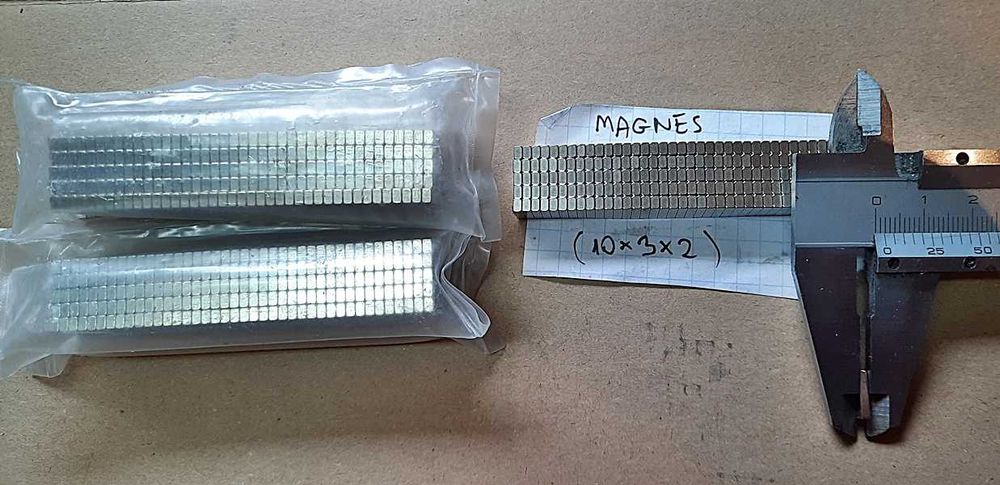 Magnes neodymowy 10x3x2 MPL N38 - 10 szt.